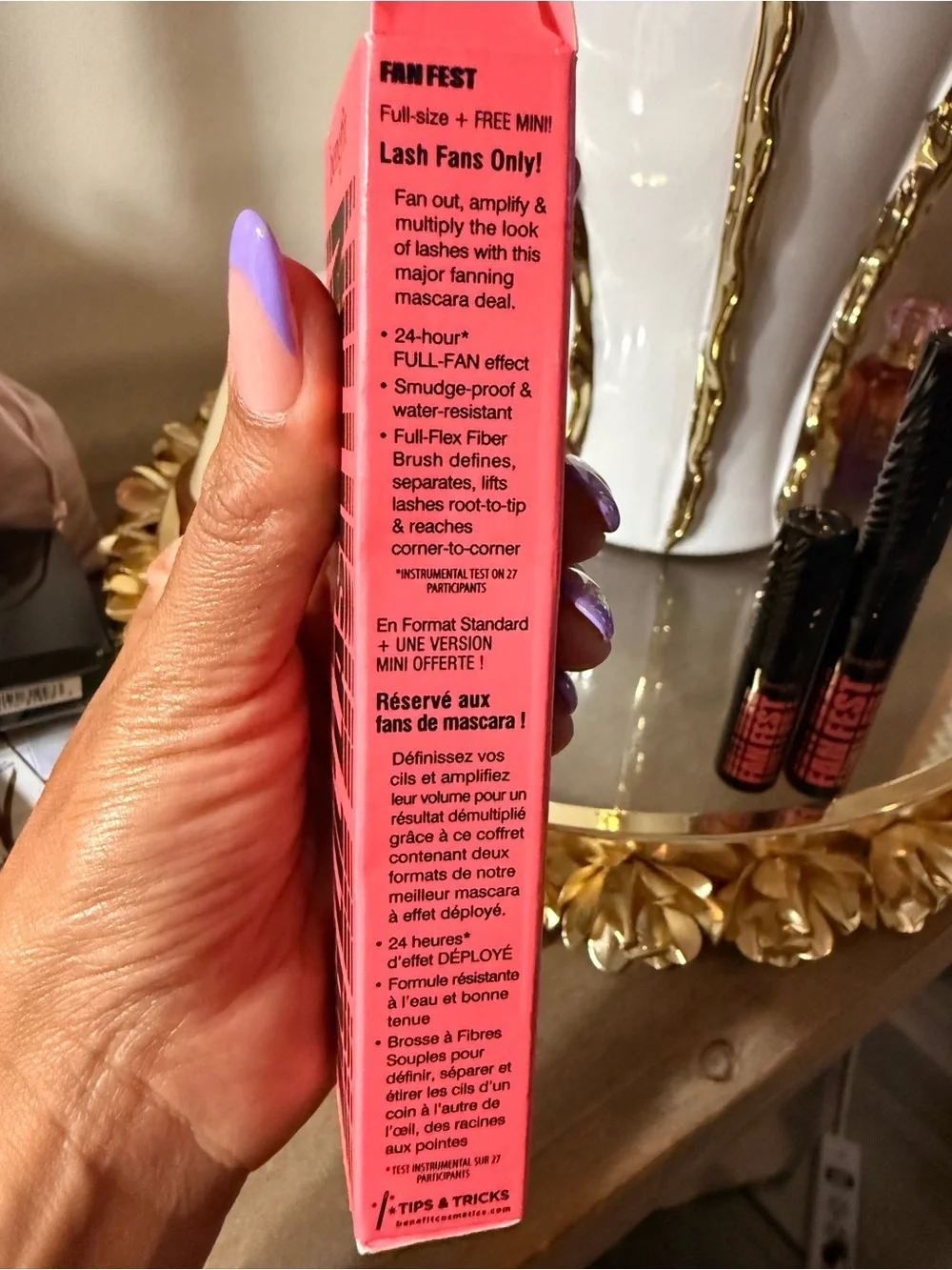 Benefit Fan Fest Mascara Duo $45 Value - Hyper Black